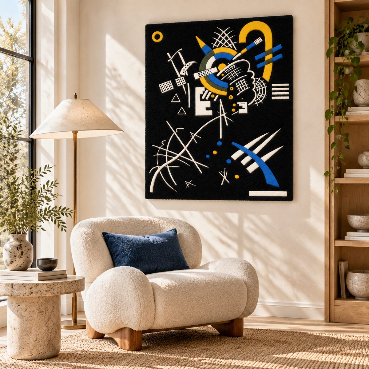 Small Worlds VII by Wassily Kandinsky — room setting
