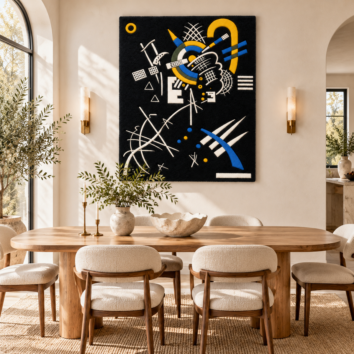 Small Worlds VII by Wassily Kandinsky — room setting