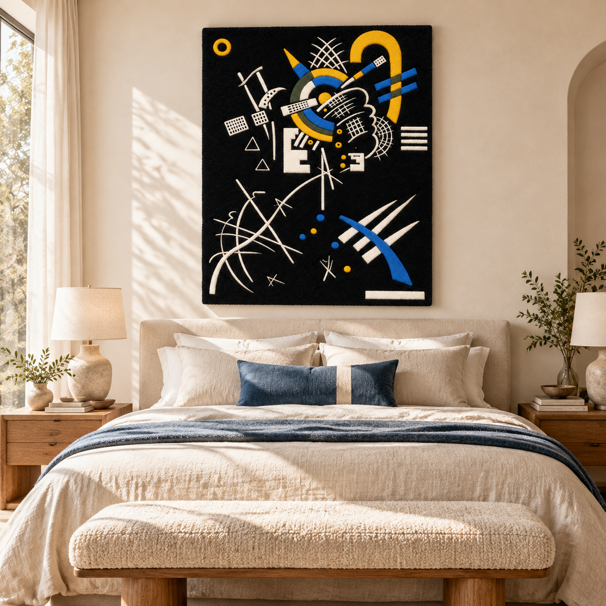 Small Worlds VII by Wassily Kandinsky — room setting