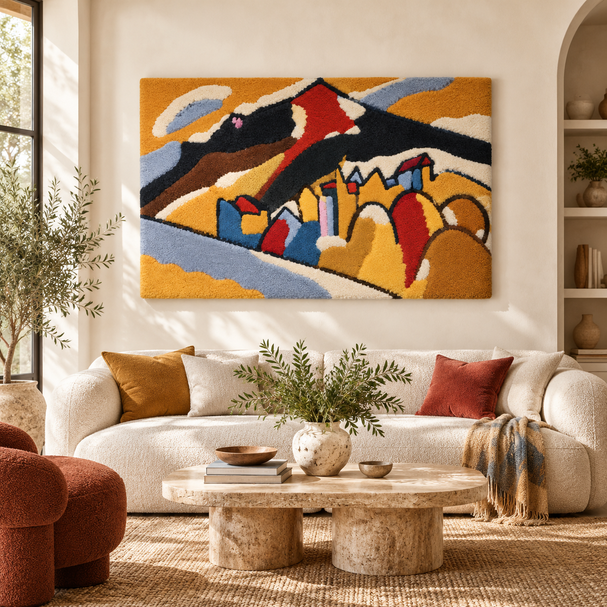 Study for Autumn by Wassily Kandinsky — room setting