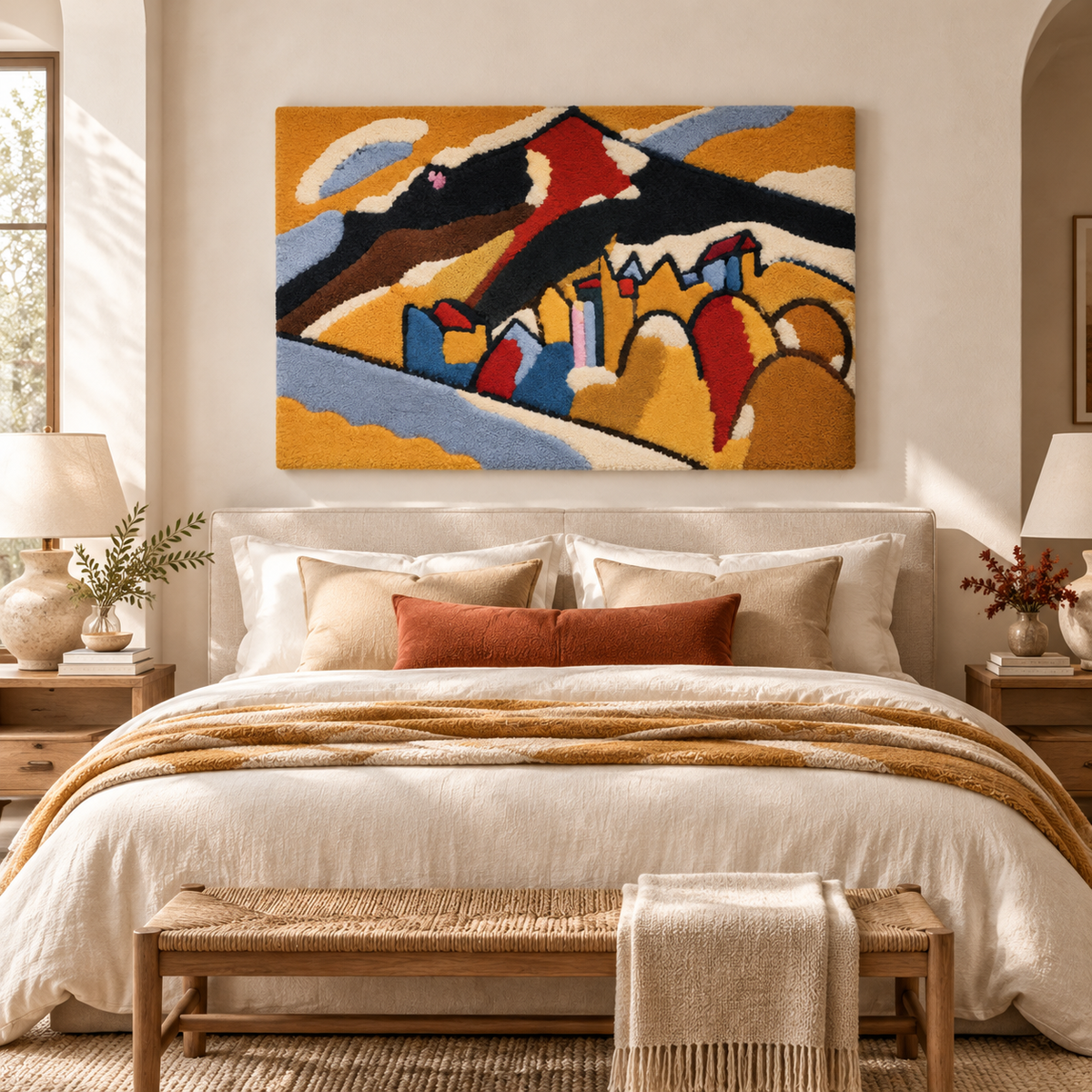Study for Autumn by Wassily Kandinsky — room setting