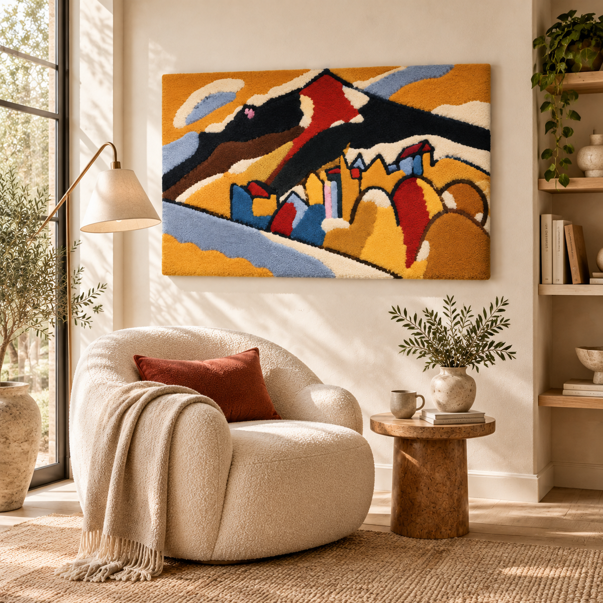 Study for Autumn by Wassily Kandinsky — room setting