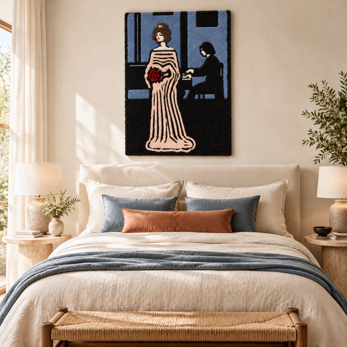 The Singer by Wassily Kandinsky — room setting
