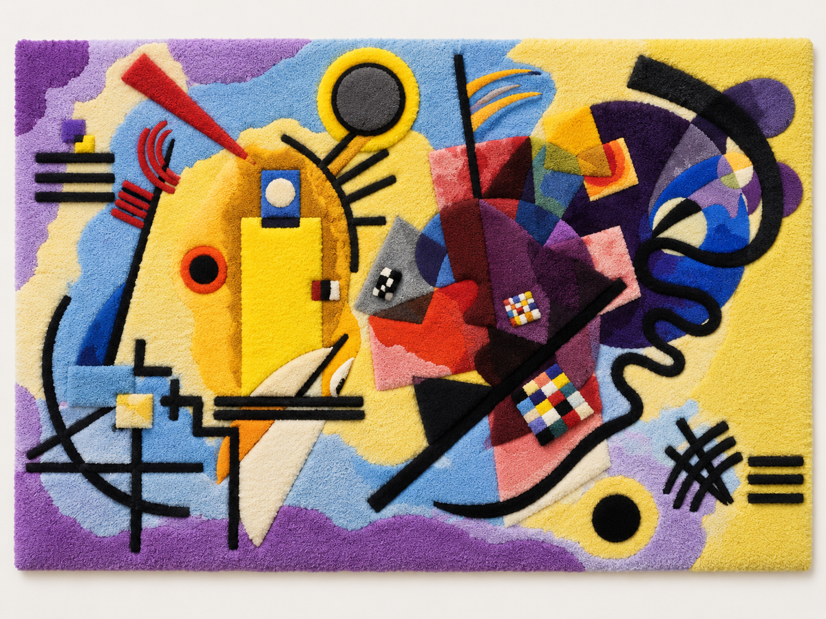 Yellow-Red-Blue by Wassily Kandinsky — additional product view