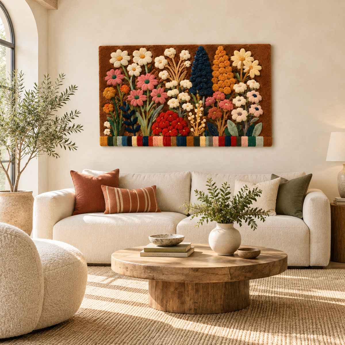 Wildflower Procession — front-facing room scene