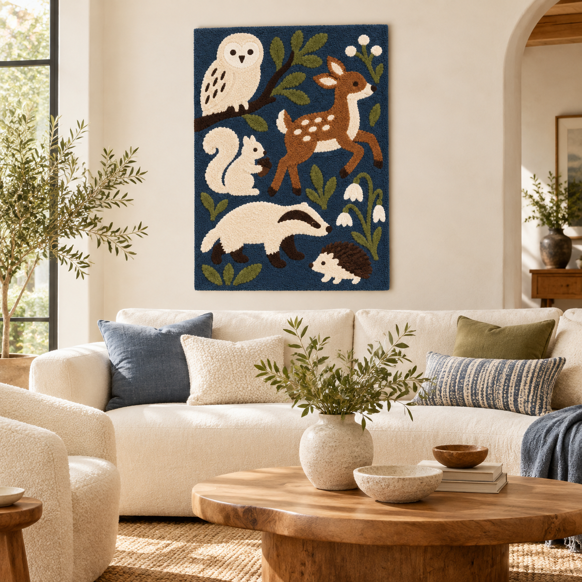 Woodland at Blue Hour — front-facing room scene [room-front]
