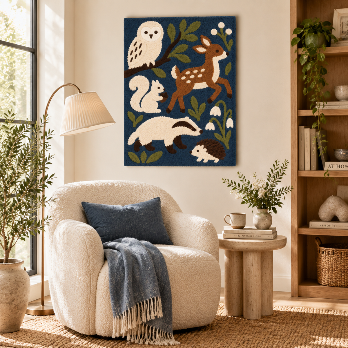 Woodland at Blue Hour — room setting 3