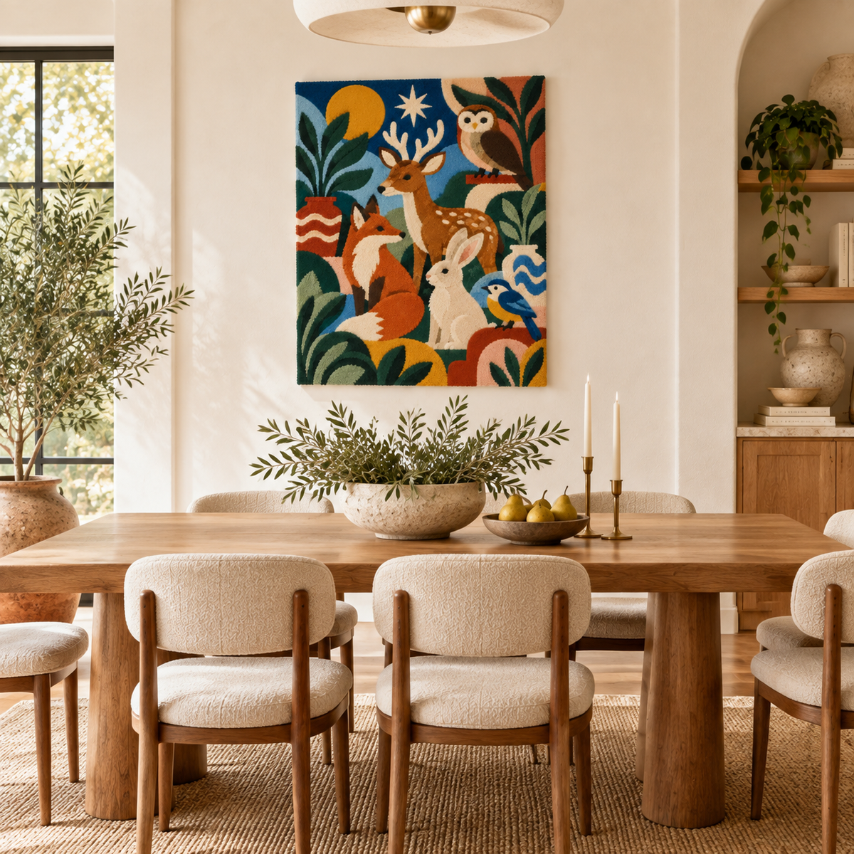 Woodland Moon Gathering — room setting 3