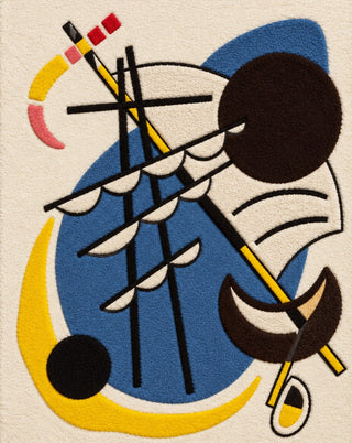 Wool artwork after Wassily Kandinsky