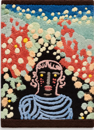 Wool artwork after Paul Klee