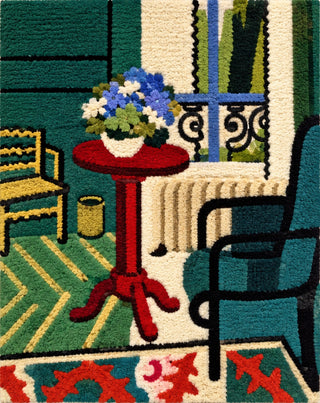 Wool artwork after Henri Matisse